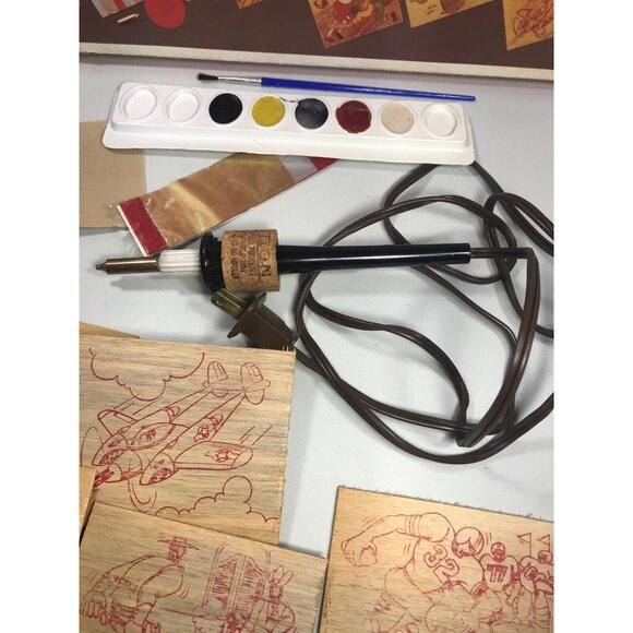 American Toy Wood Burning CHALLENGER I ELECTRIC Wonder Pen W132 Vintage - Picture 3 of 12